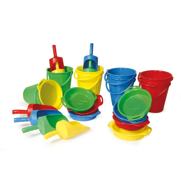 Bucket from sand play set 160187 — Kiki-Ena Craft Materials Natural Wood