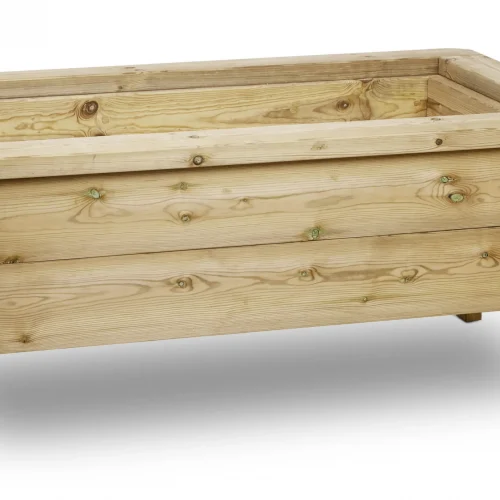 Raised sandbox with chalkboard lid — Millhouse educational toys, school