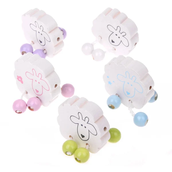 Sheep Threading Toy — Kiki-Ena Craft Materials Natural Wood