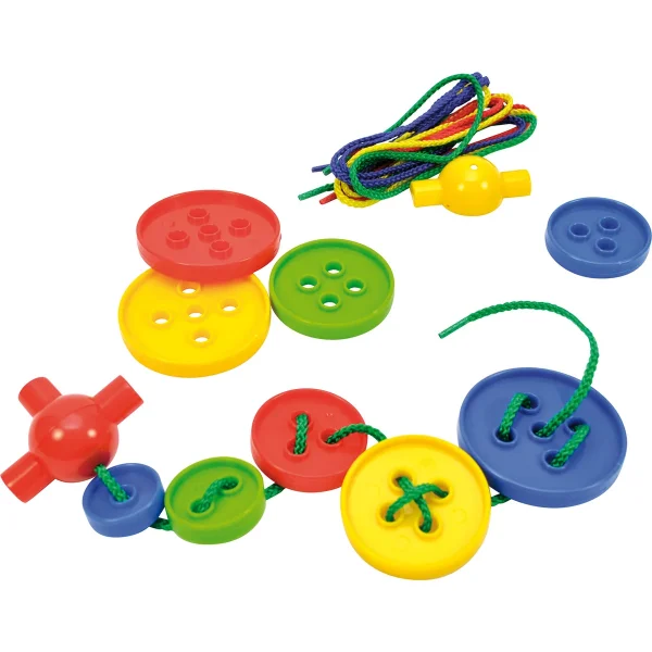 Threading Buttons in Box — Eduplay educational toy for nursery