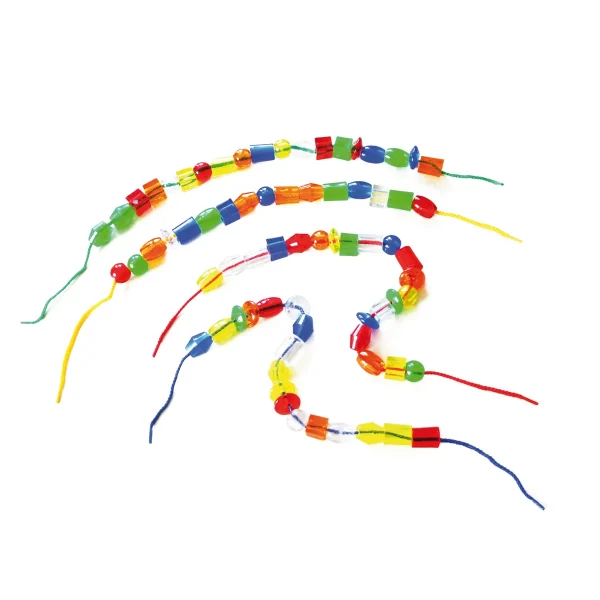 Transparent Threading Beads 360 pieces in Box — Eduplay educational toy for nursery