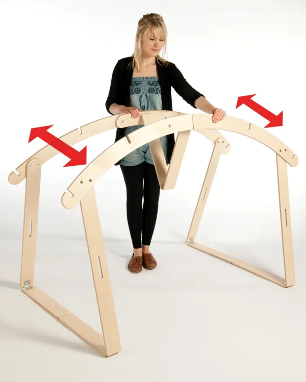 Foldable Play House for Indoors and Outdoors - Millhouse Educational Toys School (Image 2)