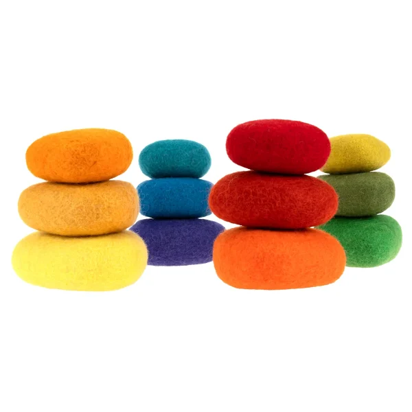 Felt Building Blocks 12 Months 12-Piece — Eduplay Educational Toy Nursery