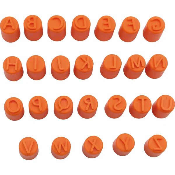 Finger Stamps ABC Uppercase Letters — Eduplay Educational Toy