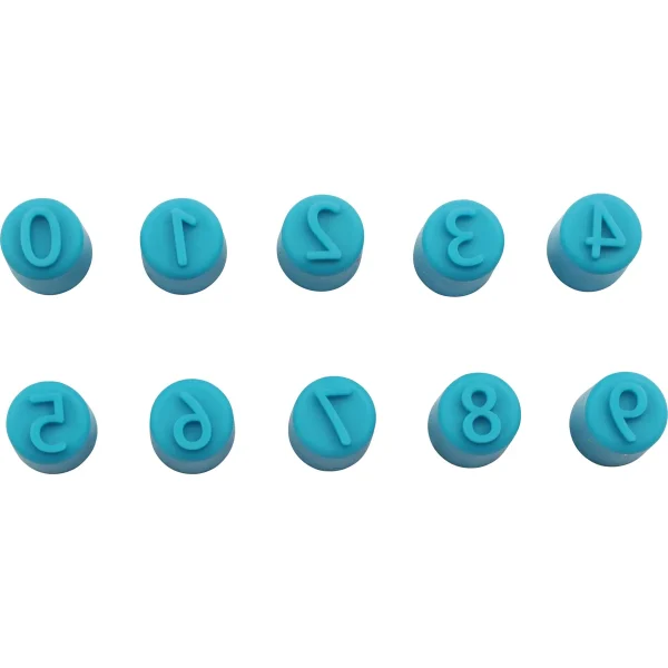 Finger Stamps Numbers 0-9 — Eduplay Educational Toy