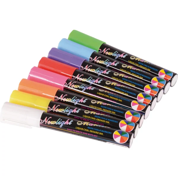 Liquid Chalk Markers, Set of 8 — Eduplay Educational Nursery Toy