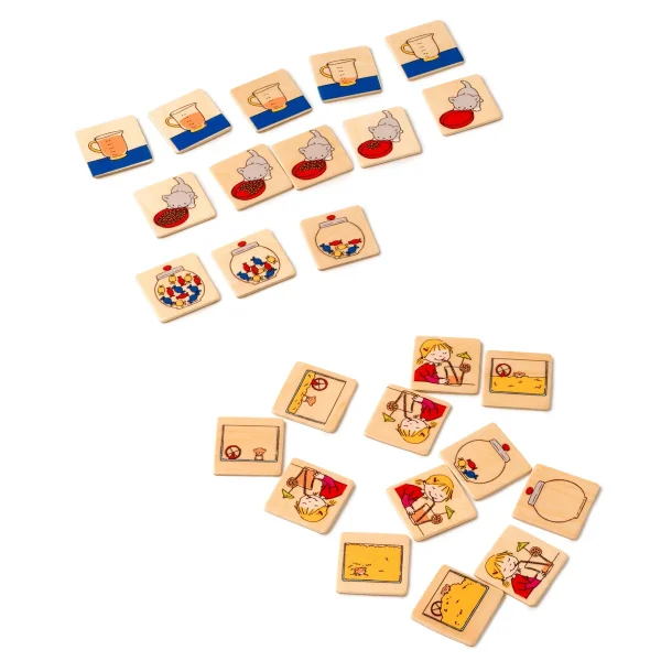 From full to empty — Eduplay educational toy for nursery