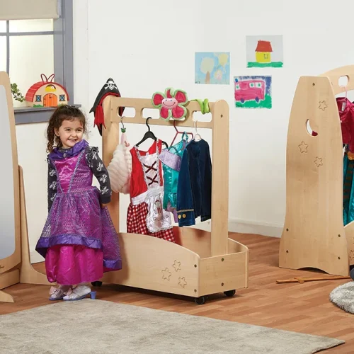 Galaxy Dressing-up Trolley Maple - Millhouse Educational Toys School