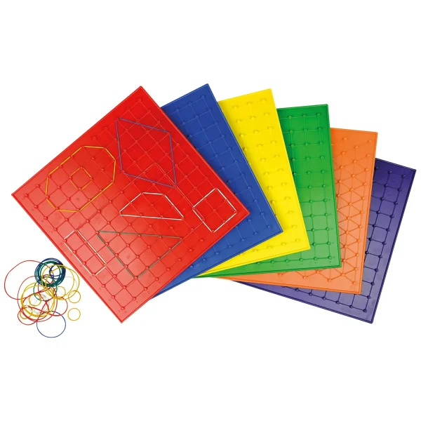 Geoboard 6 Piece Set 23 cm — Eduplay Educational Toy Nursery