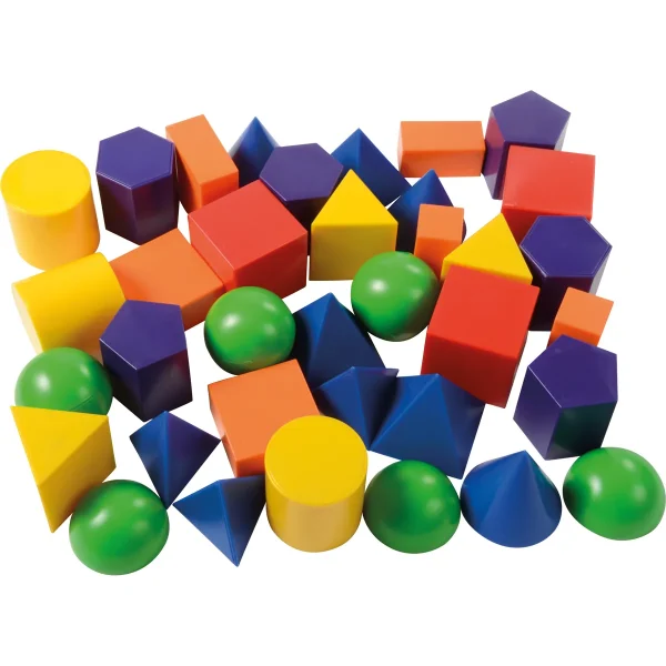 Coloured Geo Shapes 36 Pieces — Eduplay Educational Toy Nursery