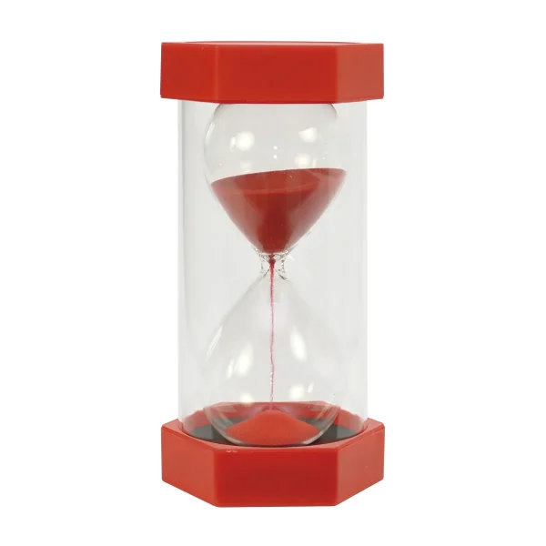 Giant Sand Timer 5 min red — Eduplay educational toy for nursery