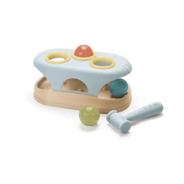 Green Eco Tiny Hammer Board — Eduplay educational nursery toy