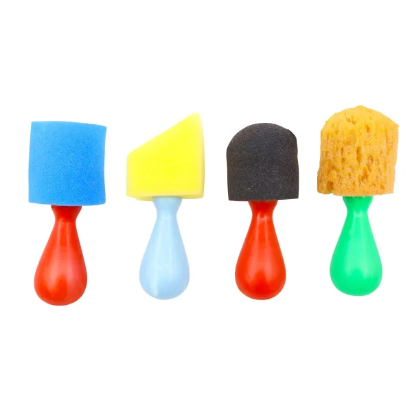 Large Sponge Stampers Set of 4 — Eduplay Educational Toy