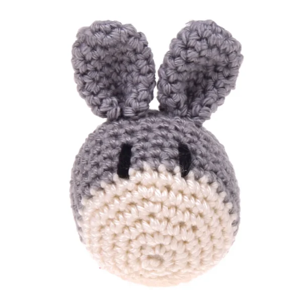 Crocheted Donkey — Kiki-Ena Natural Wood Craft Materials