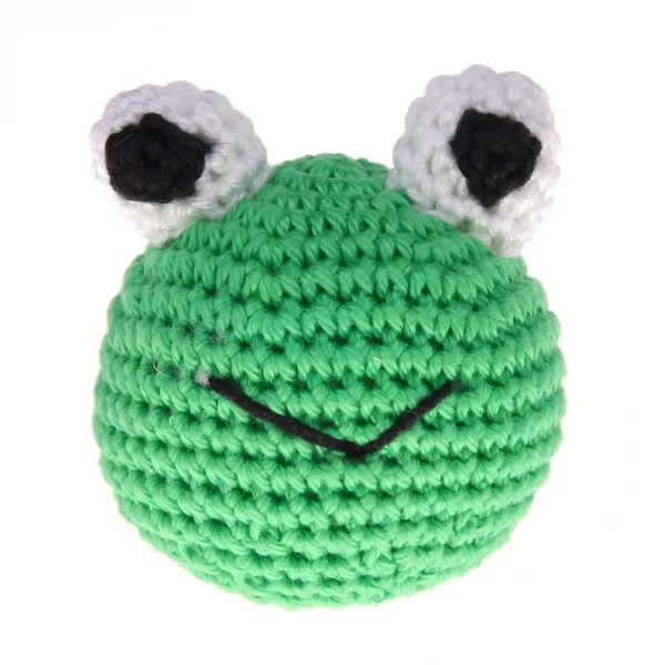 Crochet Animal Frog — Kiki-Ena Natural Wood Craft Materials