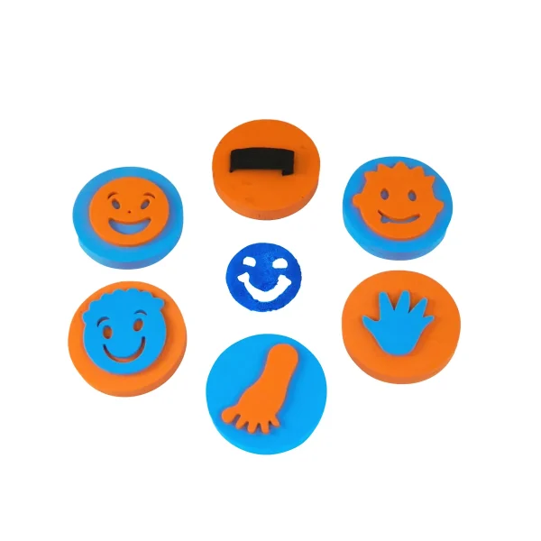 Palm Stamps Fun Set of 6 — Eduplay educational toys