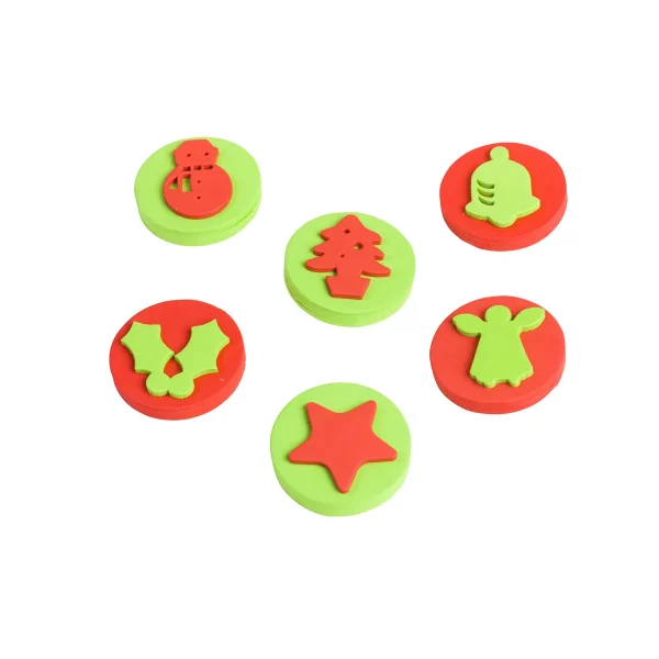 Palm Stamps Christmas Set of 6 — Eduplay educational toys