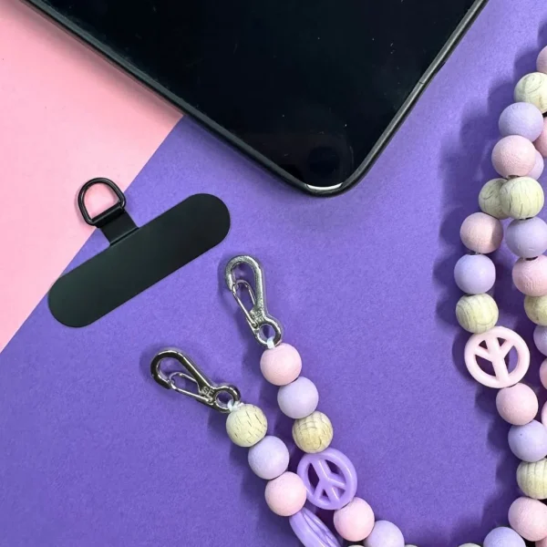 Universal Phone Chain Holder — Kiki-Ena Craft Materials Natural Wood