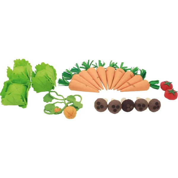 Happy Farming Role-Play Accessories 22-Piece Set — Kiki-Ena Craft Material Natural Wood