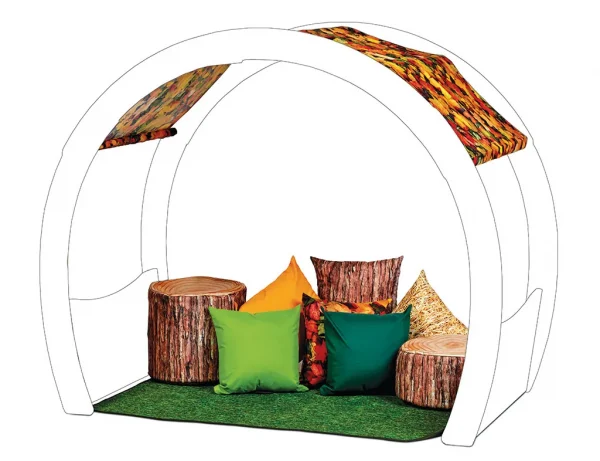 Autumn Accessory Set for Large Cosy Cove — Millhouse Lernspielzeug Schule