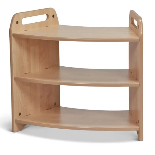 Tall 45° Open Swivel Shelf (W750mm) — Millhouse Learning Toys School