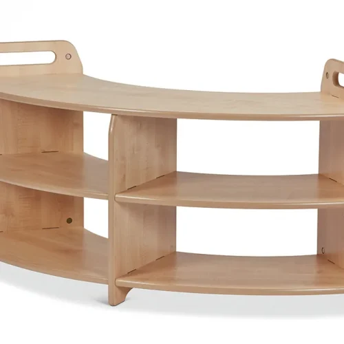 Tall 90° Open Shelving System — Millhouse Learning Toys School