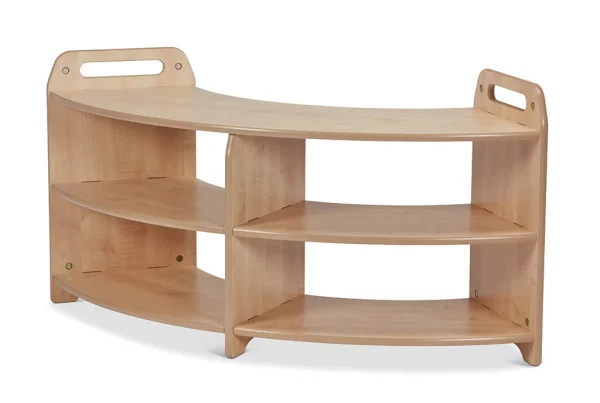 Tall 90° Open Shelving System — Millhouse Learning Toys School