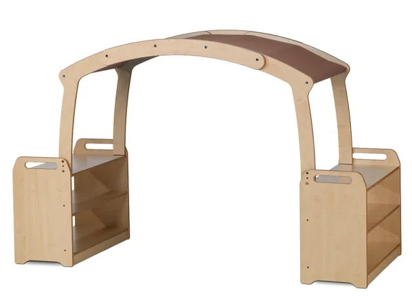 Tall Den Set – Taupe Roof — Millhouse Lernspielzeug Schule