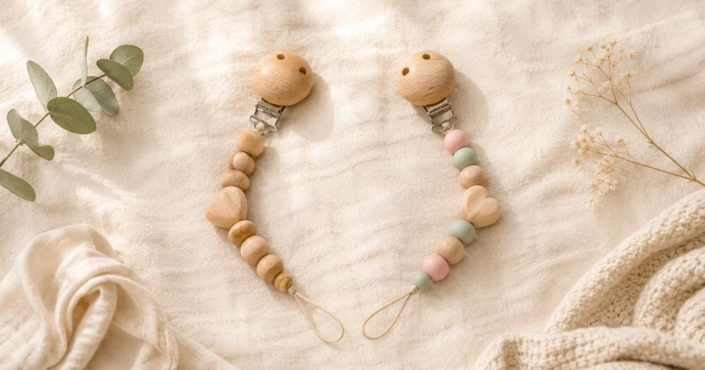 Comparison of wooden dummy chain and silicone dummy chain