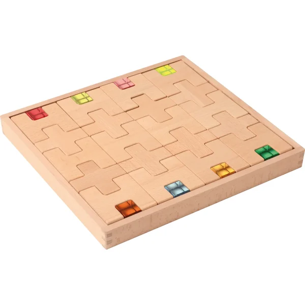 Wooden Construction Set H and + Blocks — Eduplay Educational Toy for Nursery