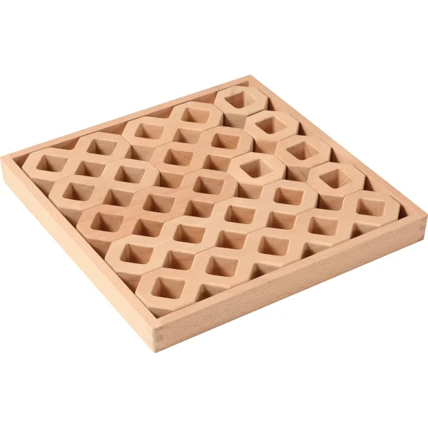 Wooden Construction Set Honeycomb — Eduplay Educational Toy for Nursery