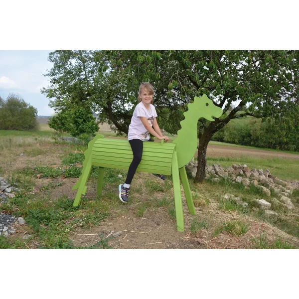 90 cm Varnished Wooden Dragon — Eduplay Educational Nursery Toys