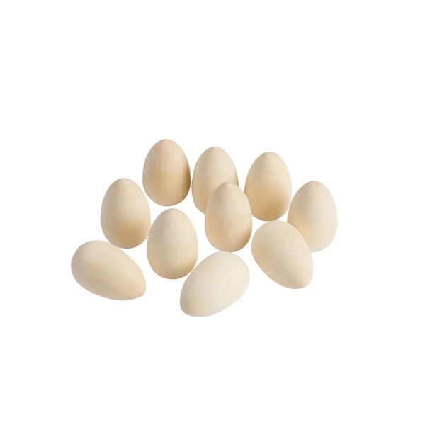 Wooden Eggs 10-Piece Set — Eduplay Educational Nursery Toy