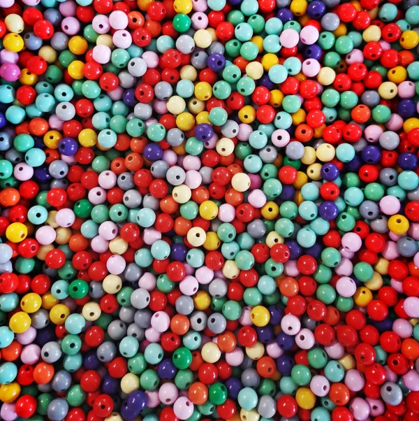 Wooden Bead Mix 12mm 100g - SALE — Kiki-Ena Craft Material Natural Wood