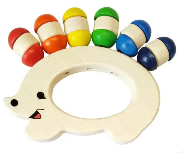 Wooden Rattle Hedgehog — Millhouse Educational Toys School