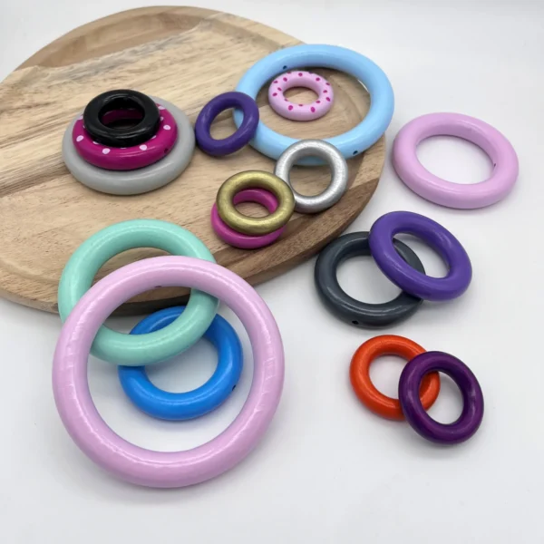 Wooden Rings for Crafting Assorted — Kiki-Ena Craft Materials Natural Wood