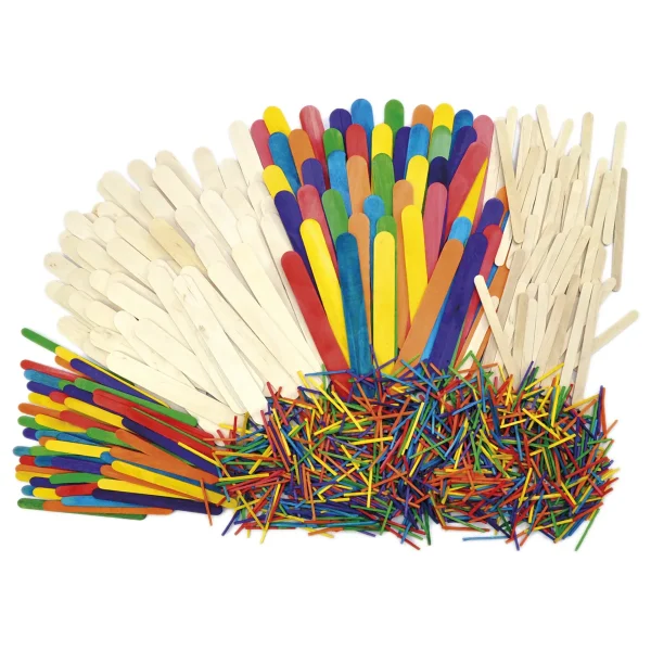 Wooden Sticks Set 1200 pieces — Eduplay nursery educational toy