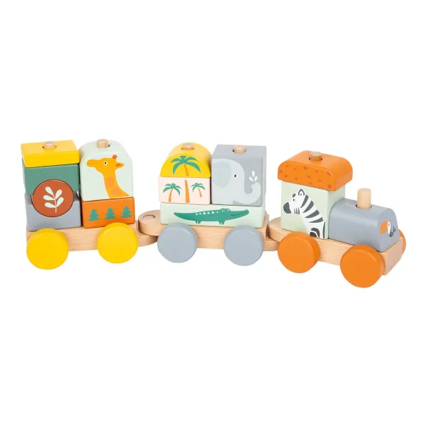 Wooden Train 'Safari' — Millhouse Educational Toy School