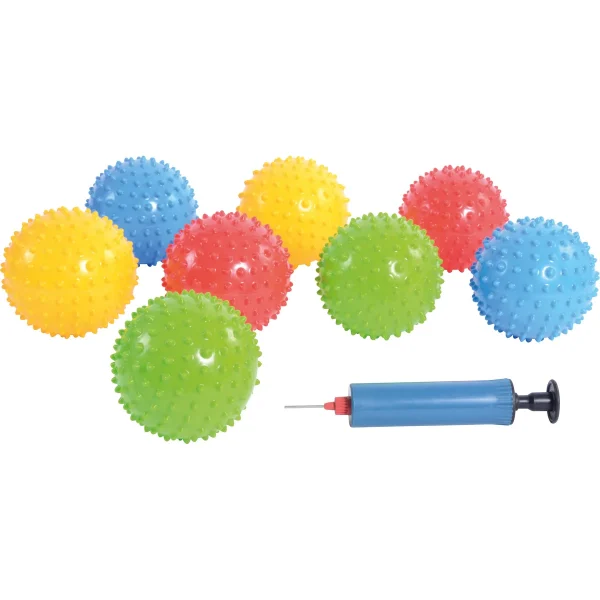 Spiky Balls 25-Piece Set with Pump — Eduplay Educational Toy Nursery