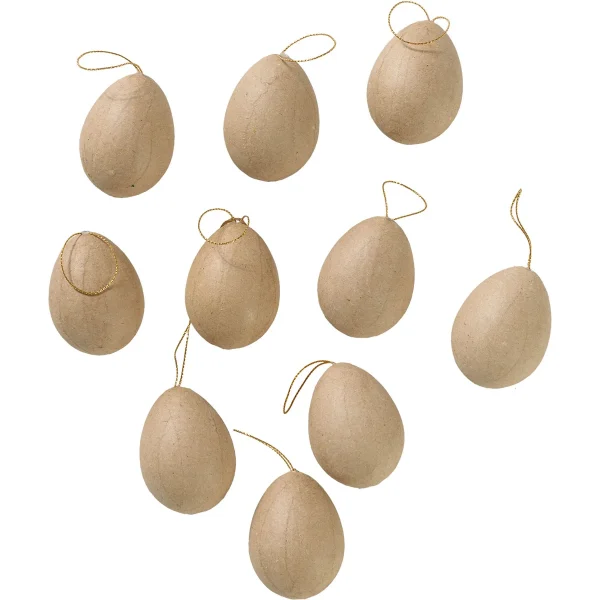 Cardboard Eggs with Hangers 10-Piece Set — Eduplay Educational Toy Nursery