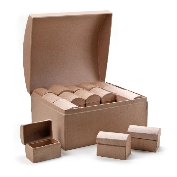 Cardboard Treasure Chest 30-in-1 Set — Eduplay Educational Toy Nursery