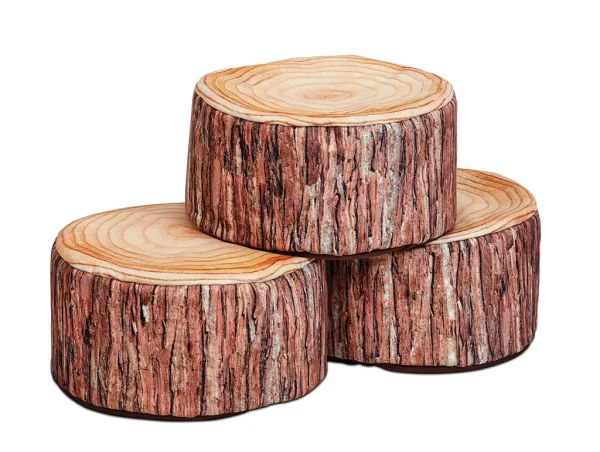 Small Tree Trunk Seat (Set of 3) — Millhouse School Learning Toys