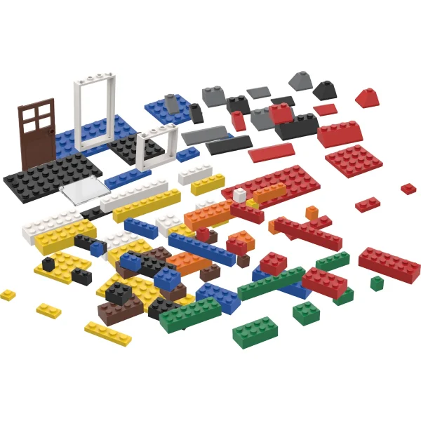 Clamp Building Block Set Basic Assortment 500 Pieces — Eduplay educational toy