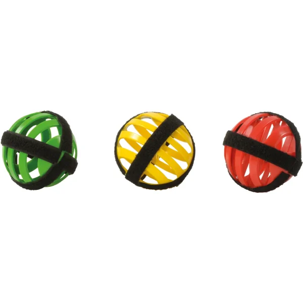 Hook-and-loop balls, set of 6, for hook-and-loop board — Eduplay educational toy nursery