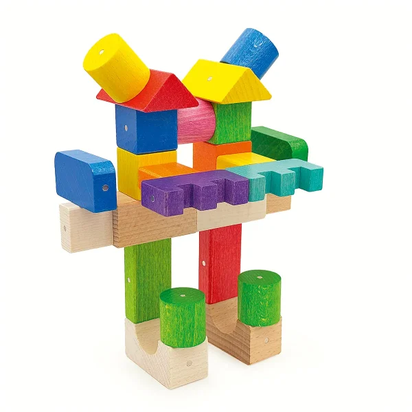 Kooglo 100-piece Set Natural and Coloured — Eduplay educational toy for nursery