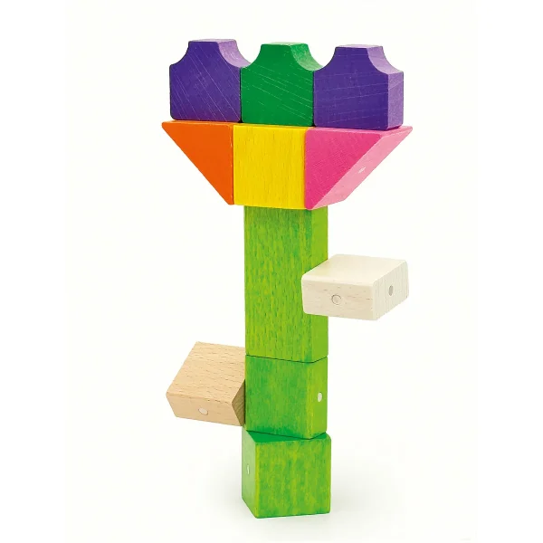 Kooglo 300-piece Set Natural and Coloured — Eduplay educational toy for nursery