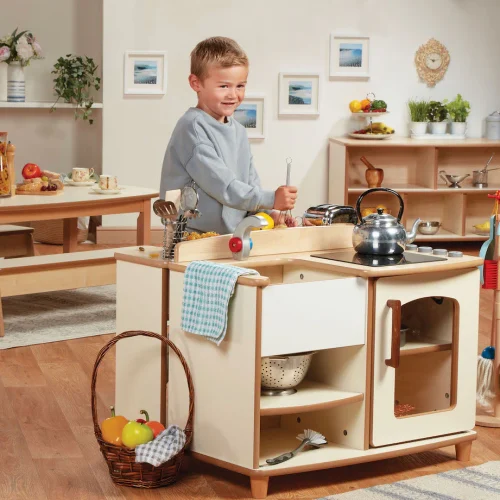 Kitchen Island for Nursery & Kindergarten from 3 years — Millhouse Learning Toys School
