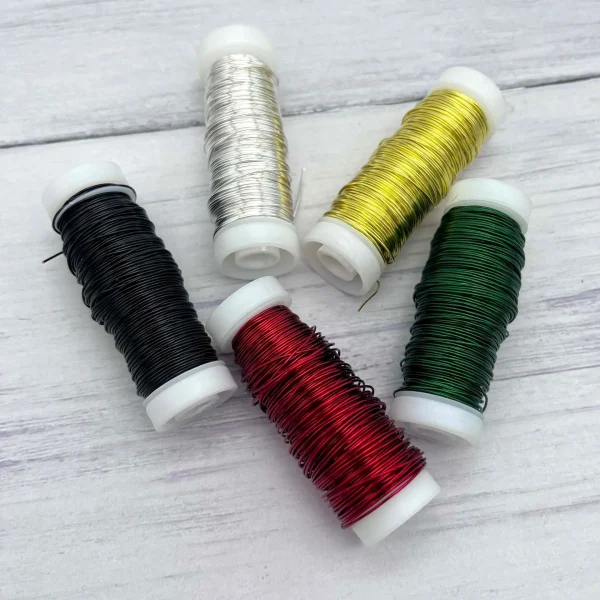 Copper Wire Ø 0.5mm • 25 Metres — Kiki-Ena Craft Materials Natural Wood