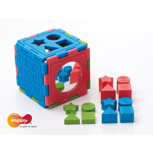 Learning Cube — Kiki-Ena Natural Wood Craft Materials