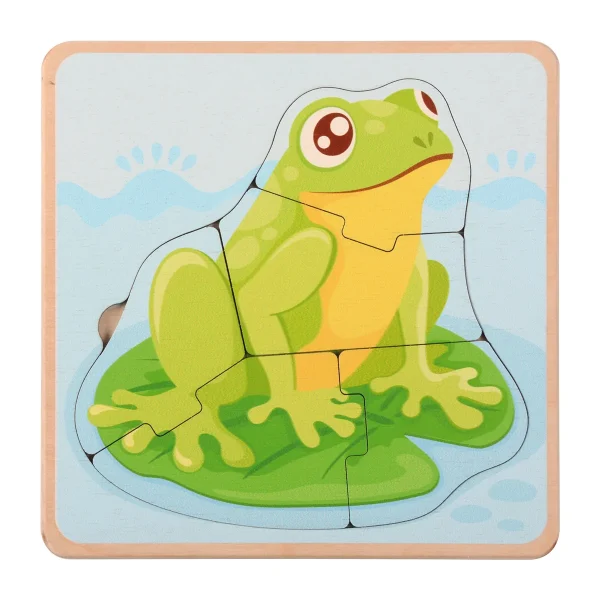 Life Cycle Puzzle Frog — Eduplay Educational Toy for Nursery